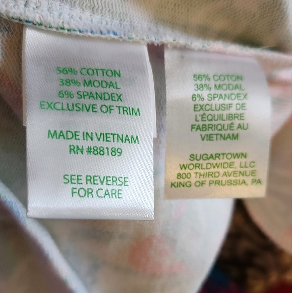 NWT!!! LILLY PULITZER 28" EMORA KNIT PANT IN MANDEVILLE BABY!!SIZE XXS - Picture 6 of 6